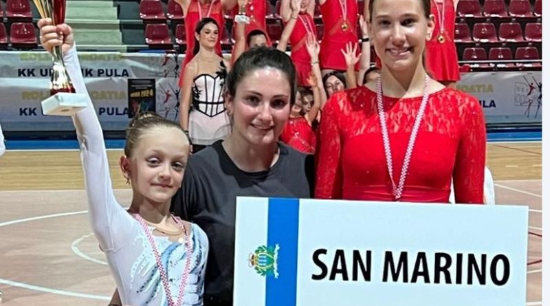 San Marino. Pattinaggio Artistico, esordio internazionale per Evelyn