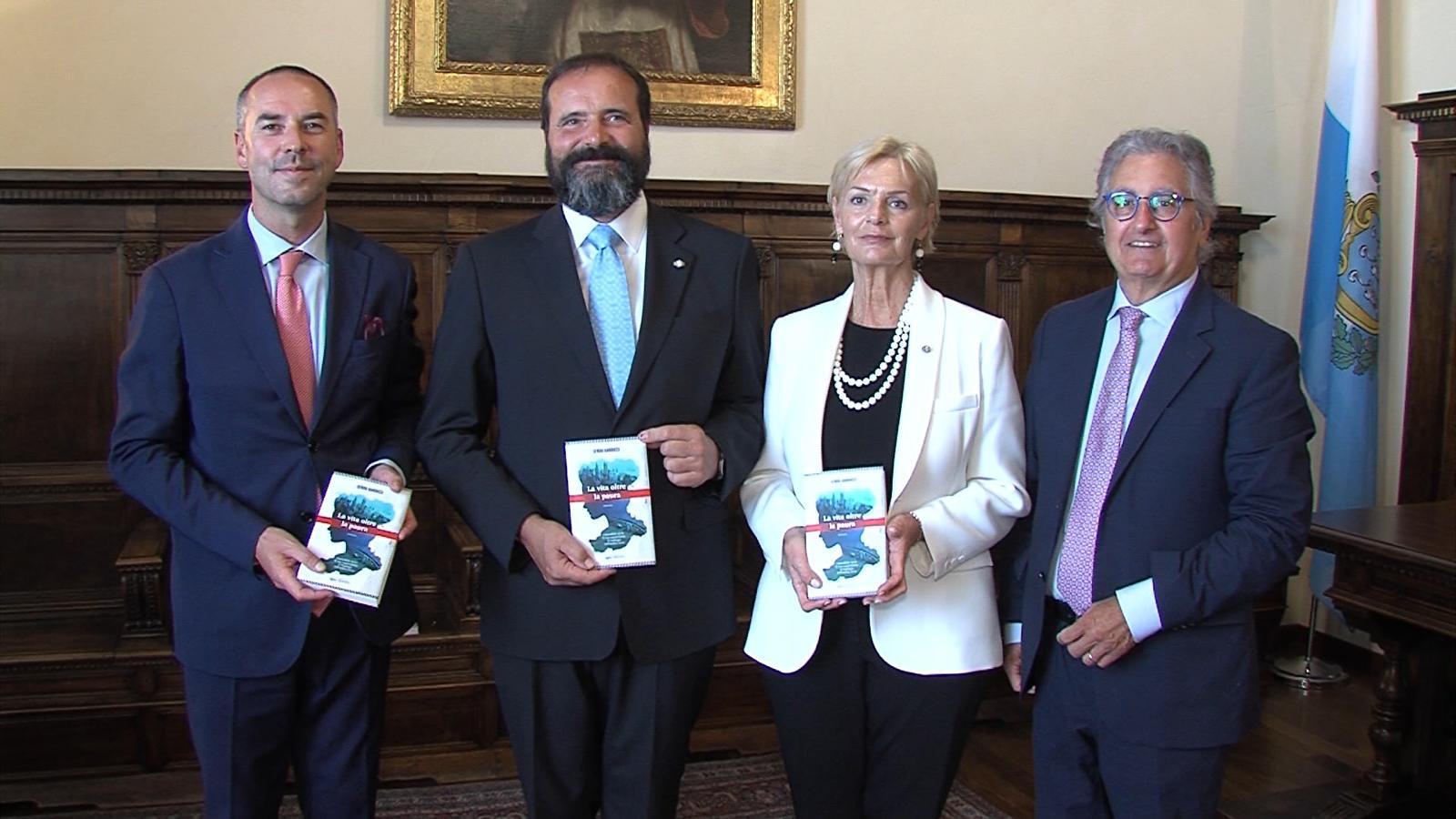 San Marino. Presentato in anteprima ai Capitani Reggenti il nuovo libro del giornalista e scrittore Sergio Barducci