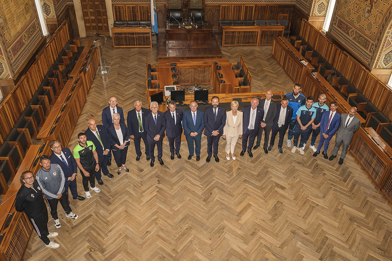 Coppe Europee di calcio: i club di San Marino ricevuti dai Capitani Reggenti