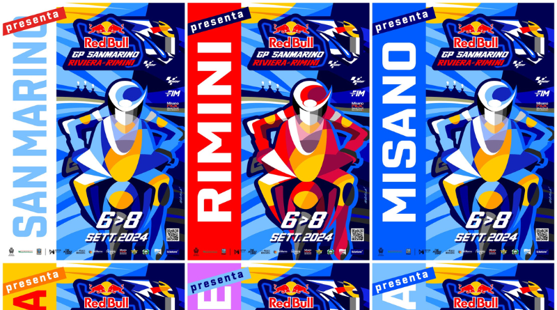 Gran Premio di San Marino e della Riviera di Rimini: un poster per ogni destinazione