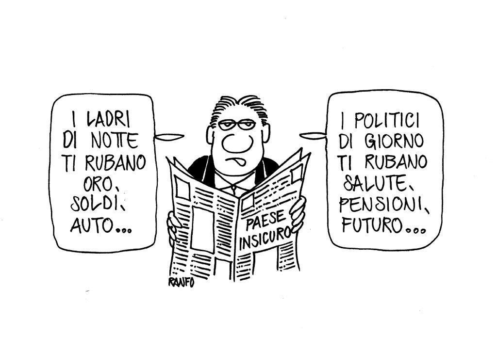 Satira. Ci sono ladri e ladri