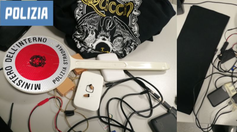 Rimini. Microcamera e trasmettitore nella felpa all’esame per la patente, denunciato