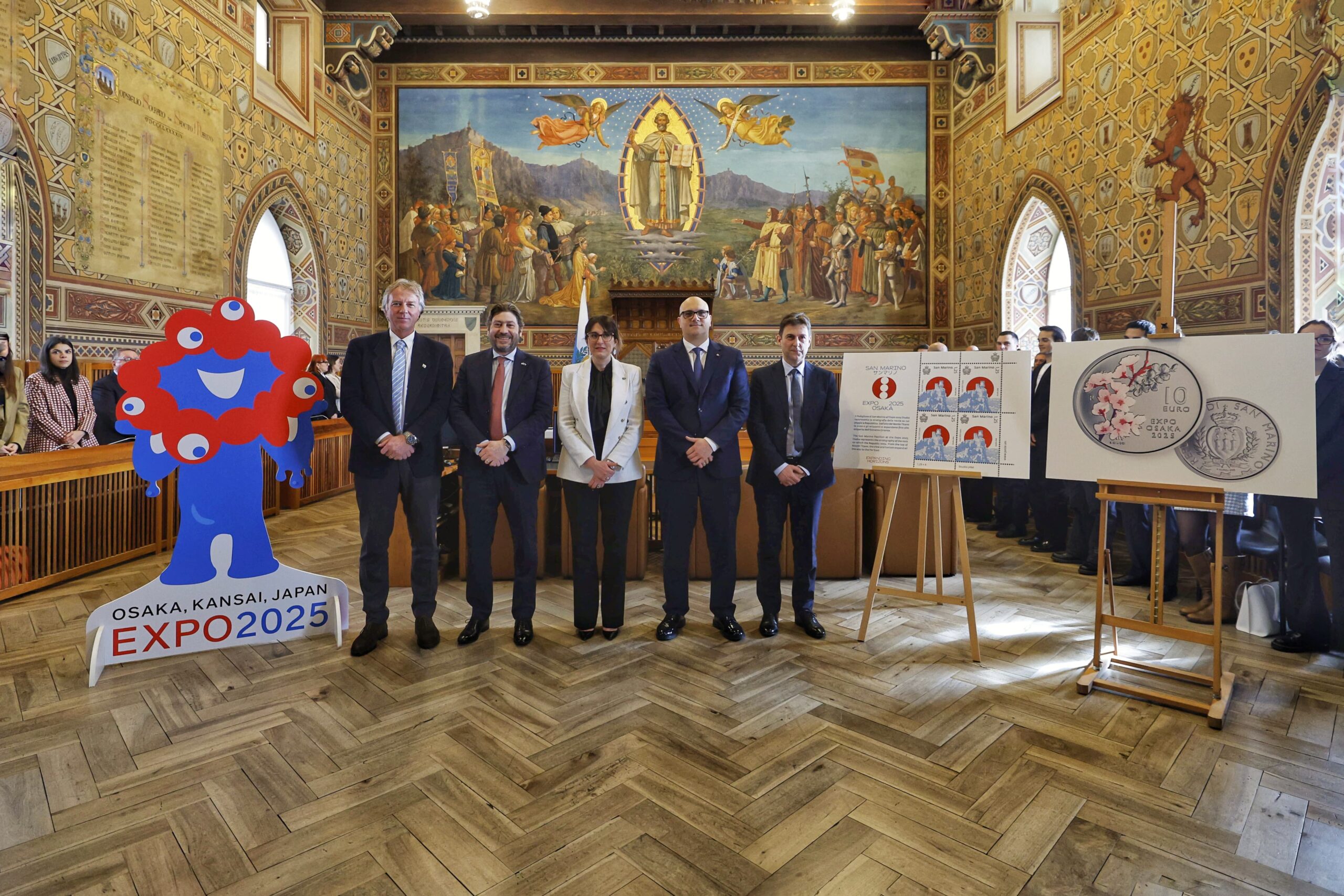 San Marino ad Expo Osaka 2025, i Reggenti ricevono in udienza la delegazione sammarinese