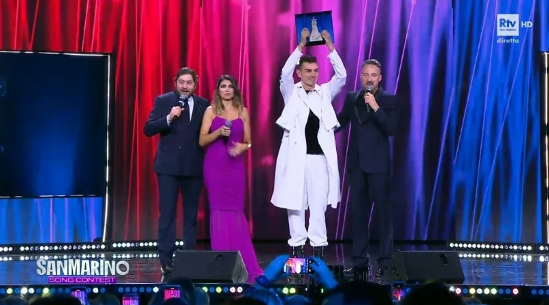 Gabry Ponte vince il San Marino Song Contest e vola a Basilea