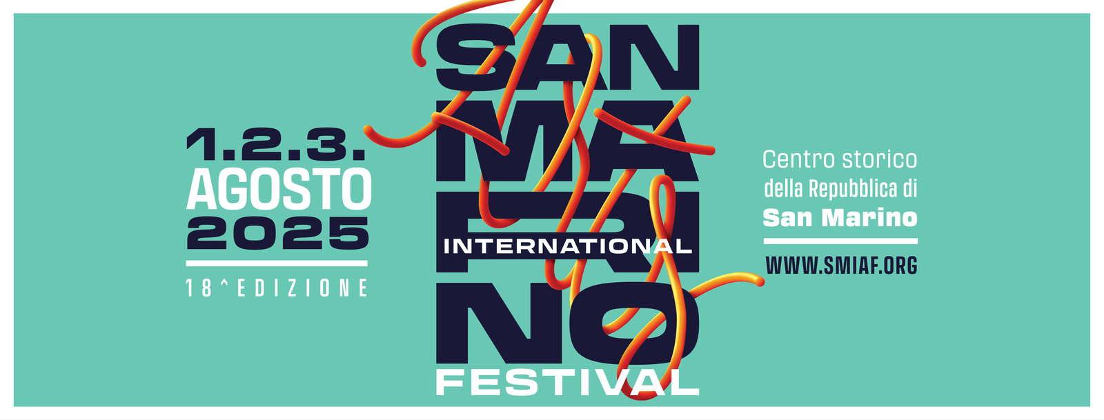 San Marino International Arts Festival: 18 anni di arte, partecipazione e una nuova identità visiva