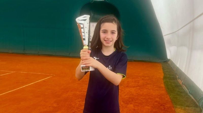 San Marino.  Tennis, titolo Under 10 femminile per Amelia Valentini