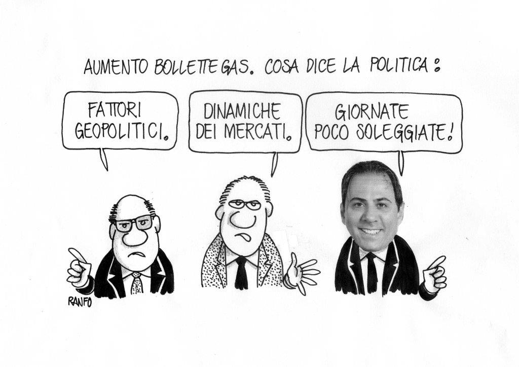 Satira. Cosa dice la politica sul caro bollette