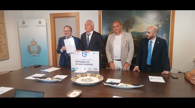 San Marino designata “Comunità Europea dello Sport 2026”: un riconoscimento storico per la Repubblica