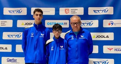 San Marino. L’Under 15 del tennistavolo ai Campionati europei giovanili di Ostrava